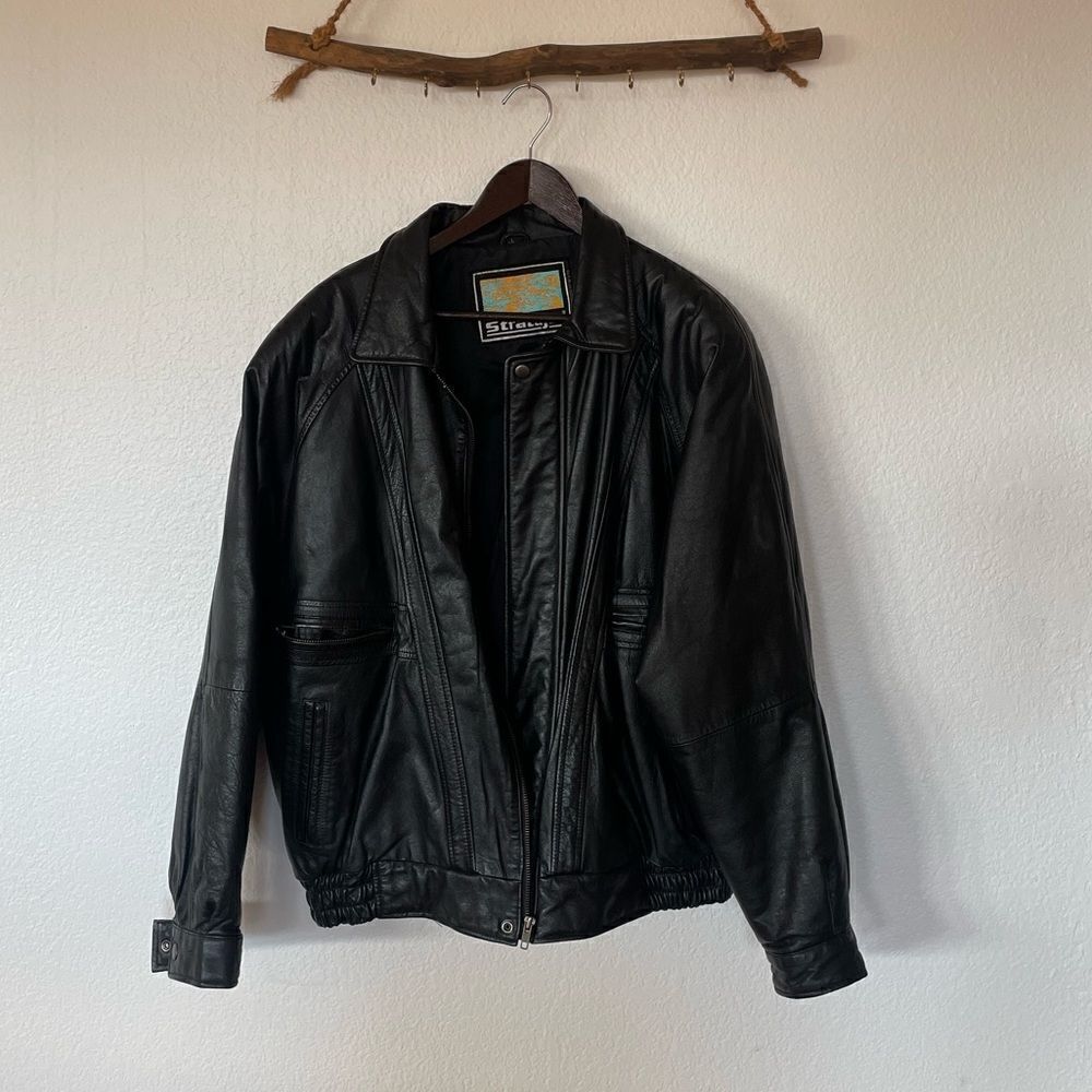 Men’s leather jacket